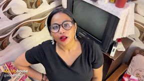 The Office Girl Was Called to Clean the Fan Seeing Her Red Panties the Boss Had Hard-Core  Big Natural Tits porn video