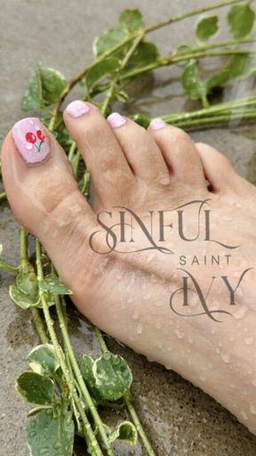 Feet in Rain ASMR