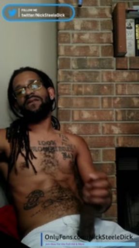 Big Dick Stroke &amp; Smoke Talkin Freaky (Full vid on Onlyfans)