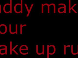 RUINED MAKEUP dirty whore gets WRECKED INTENSE DIRTY TALKING SOLO MALE