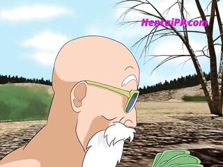 Android 18 ( Dragon Ball Z ) Prostitute Outdoor ( Cartoon Parody )