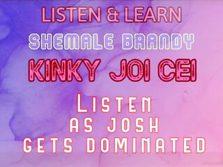 Listen & Learn Series Kinky JOI CEI With Josh Voice by Tranny Brandy