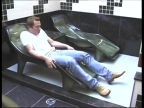 Blonde tranny and a dude get into some hot 69 action then fuck in bed