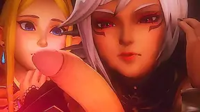 Links Burning Desire Ignites Forbidden Lust Between Rival Elven Queens