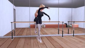 pregnant ballerina got rough anal sex and deep throat with her trainer l part 1 sims me hentai sfm