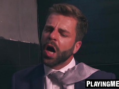 PlayingMen.com - Hector De Silva's cock sucked before fucking Josh Milk