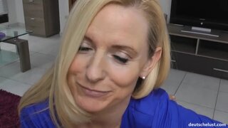 Deutscher Dirty Talk Fick mit geiler Amateur Milf