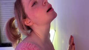 Step-sis Teaches Shy Stepbro Facesitting Handjob and Cumshot
