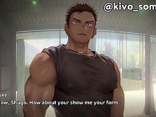 Coach x Player - Bara Cartoon