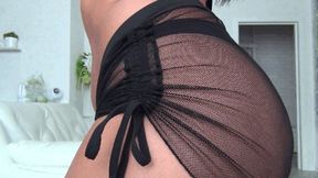 I suck in my belly and belly dance aa