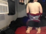 FtM Masculine Strip, Fucks Selenite Wand to Charge with Sex Energy