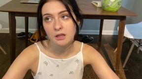 Una Colegiala Traviesa Con Mucha Calentura - Big ass 18yo brunette student in amateur POV hardcore