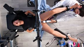 Miss Mia embarrassing orgasms at the gynecologist