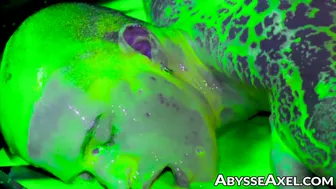 Axel and Syusaku experiment with slime before hardcore anal fisting