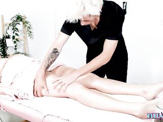 Natural Big Breasts and Big Ass Teacher Fucks Slender Young Golden-haired - Melanie Hicks - Kyle Stroker