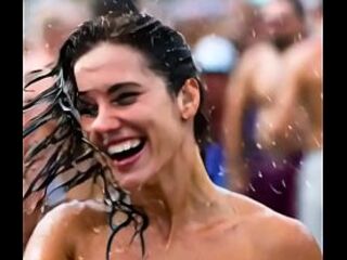 Breasty angels dancing in public [AI] - two