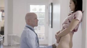 ”Asian stepdaughter wets herself & ravaged by her old step daddy”