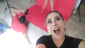 Aqu&iacute_ trabajando andamos con sofia joseph DEBUT EN mundoXoficialPhotos Gustavomorreyra