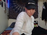 collage boy shows of huge ass