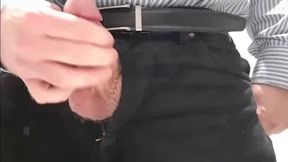Daddy's Office Masturbation with Big Cum
