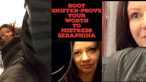 Boot Sniffer-Prove Your Worth to Mistress Seraphina