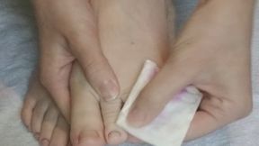 Changing my nail polish