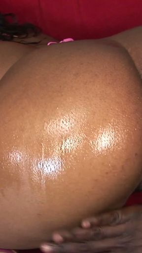 Tiffany Staxxx Takes Cream On Her Chocolate Face   Clip 1