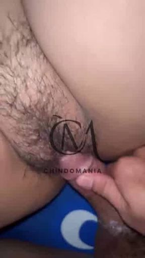 Amateur Indonesian teen gets throat destroyed in rough chindo blowjob