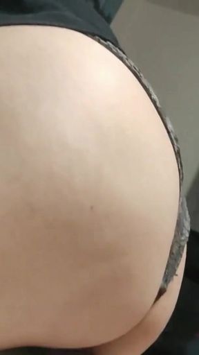 Key moment from &quot;Mature MILF make Blowjob with Cum in Mouth while Sharing Bed with Stepson&quot;