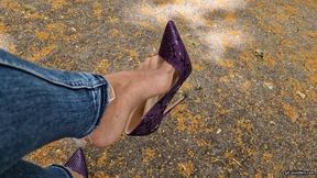 my purple high heels are totally broken HD mp4 1920x1080