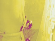 Alien in Belly! Chubby Sissy in the Shower Impregnation! Bulge Invasion