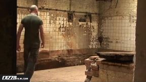 Cazzofilm - Tied up and waiting for cock