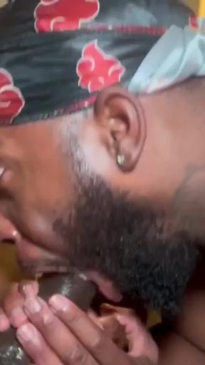 Huge Big Black Ass Gets Fucked by Younger Big Black Dick!