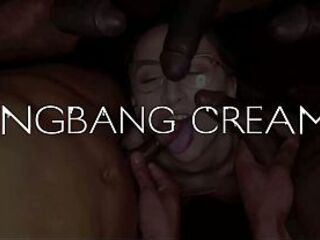 Jay Killa Screams Whilst Surrounded & Filled with Cum!