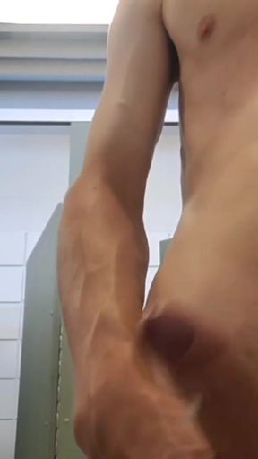 Emotional moment from &quot;Almost caught in locker room shower&quot;