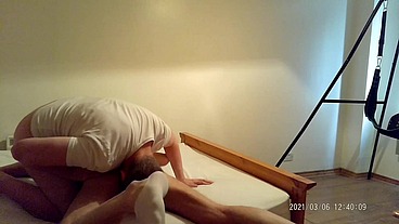 Spanking Kissing rimming str8