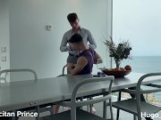 He needs to fuck back from work