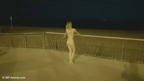 Rebecca Nude in Public - Barcelona 1