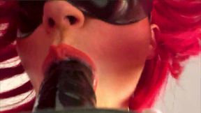 i cum from facesitting with a strapon
