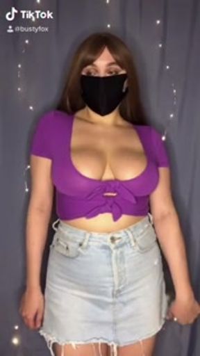 Tik Tok compilation by big natural tits bustyfox [ no nut november tiktok ]