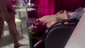 Cumshot Compilation Over 11 Times. Throateman. Cum in Mouth, Throat Facial, Facefucking, Drooling
