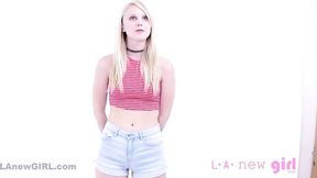 LA New Girl featuring Lily Rader's pornstar clip