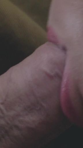 Blond amateur MILF girlfriend gives sensual and hot blowjob   Clip 1