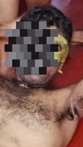 Sri Lankan Wife Squiriting on Boy Friends Face