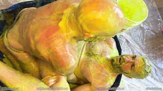 FATHER GETS SLIME PLUMBED!