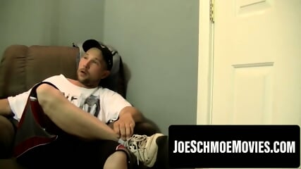 Badass unloads cum artillery during aggressive tabletop jerk