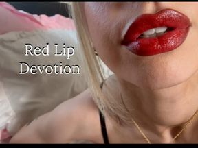 Red lip devotion