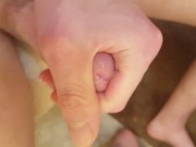 NNN Precum Leaking Out My Boy Cock