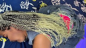 My slutty lady invites me to fuck after the meeting with her husband