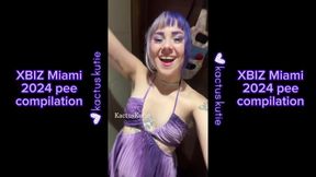Xbiz Miami 2024 Pee Compilation